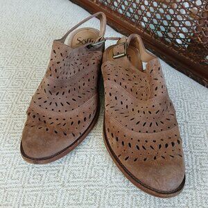 SOFFT LETHER LADIES SHOES 8.5 M US BROWN